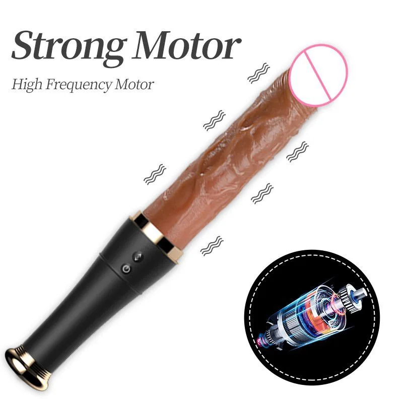 Baseball Bat Vibrator Thrusting Licking Discreet Toy — hình 3