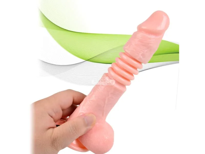 SHP642 360 Motorized Rotating Vibrating Dildo – Real Feel — Unmatched Features & Superior Performance