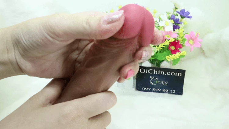Realistic Sex Toys Asian Size Wall Mount Non Vibration Dildo — hình 3