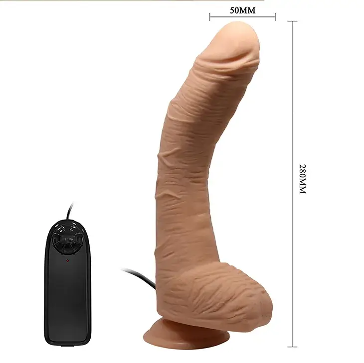 Super Veined 28cm Vibrating Dildo with Suction Base Extreme — Product Details & Features