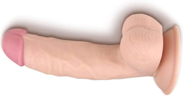 Extra Large Suction Cyber Skin Dildo Non-Vibrating — hình 5