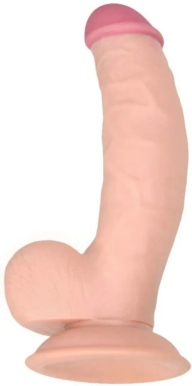 Extra Large Suction Cyber Skin Dildo Non-Vibrating — Versatile and Convenient with Strong Suction Power