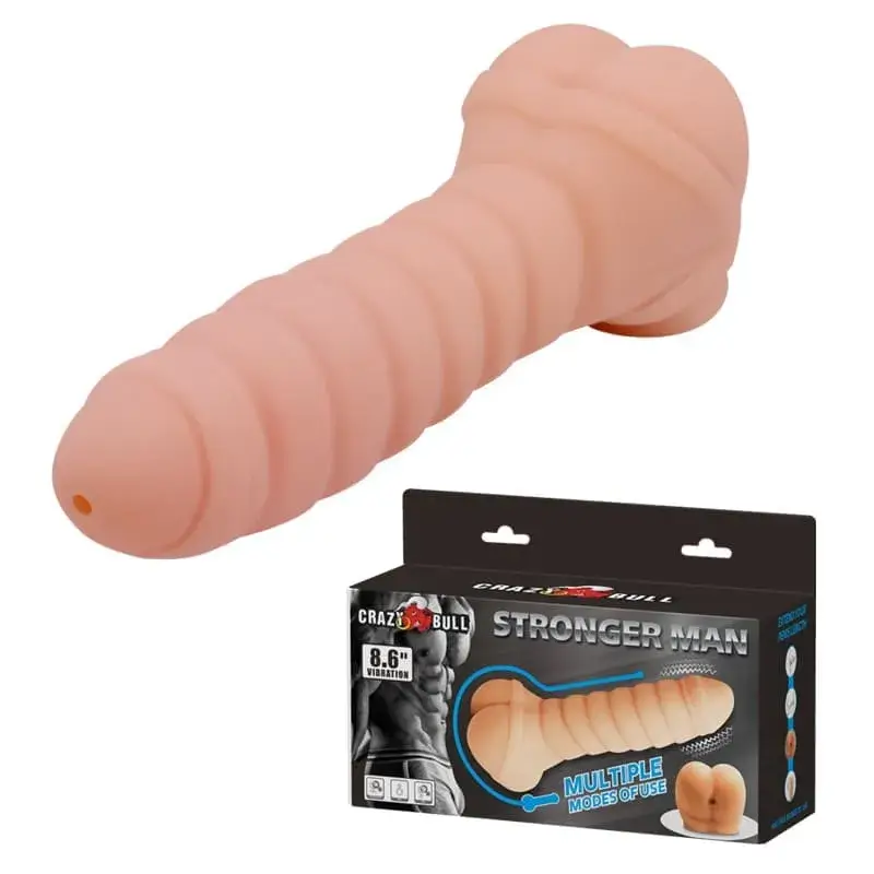 Strongerman 2-in-1 Anal Hole Giant Realistic TPR Dildo — Impressive Specifications for Maximum Satisfaction