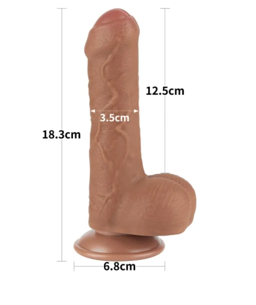 Super Soft Realistic Male Masturbator DV68M Intense — Perfect Dimensions