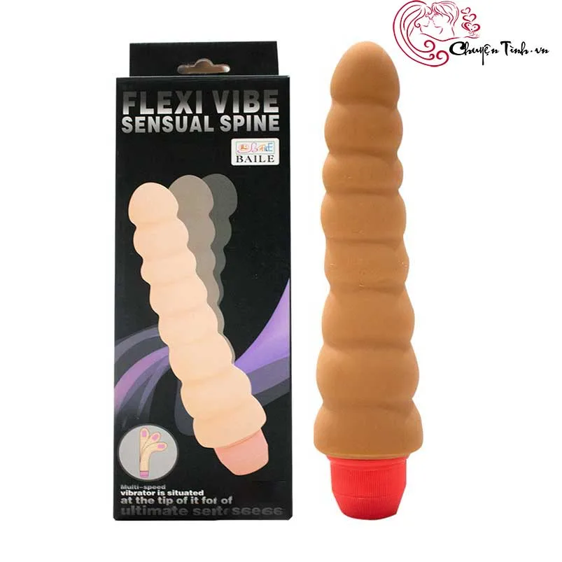 Super Soft Strong Vibrating Twisted Silicone Female Dildo — Premium Quality and Convenient Power Source