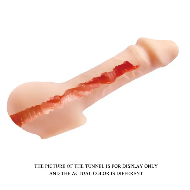 Large Silicone Dual Masturbator Dildo Condom for Couples — Premium Silicone Material – Safe, Soft & Realistic