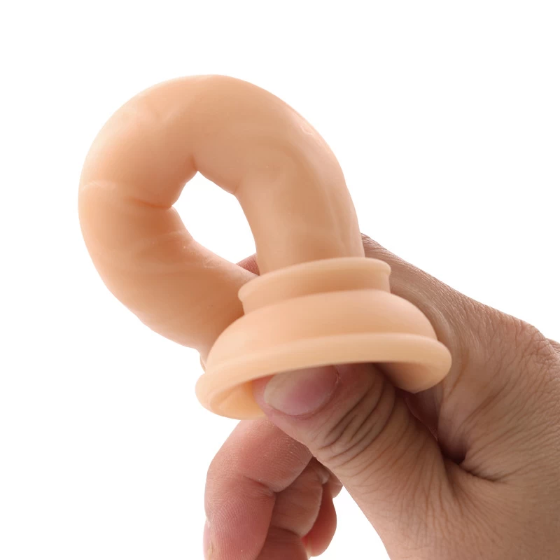 Ultra Soft Small Wall-Mounted Dildo Realistic Design — Perfect Fit & Easy Mounting