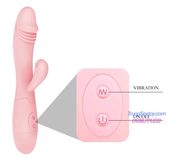 Snappy Rechargeable Dual-Head 30 Mode Vibrating Female Dildo — Superior Realism and Sensation