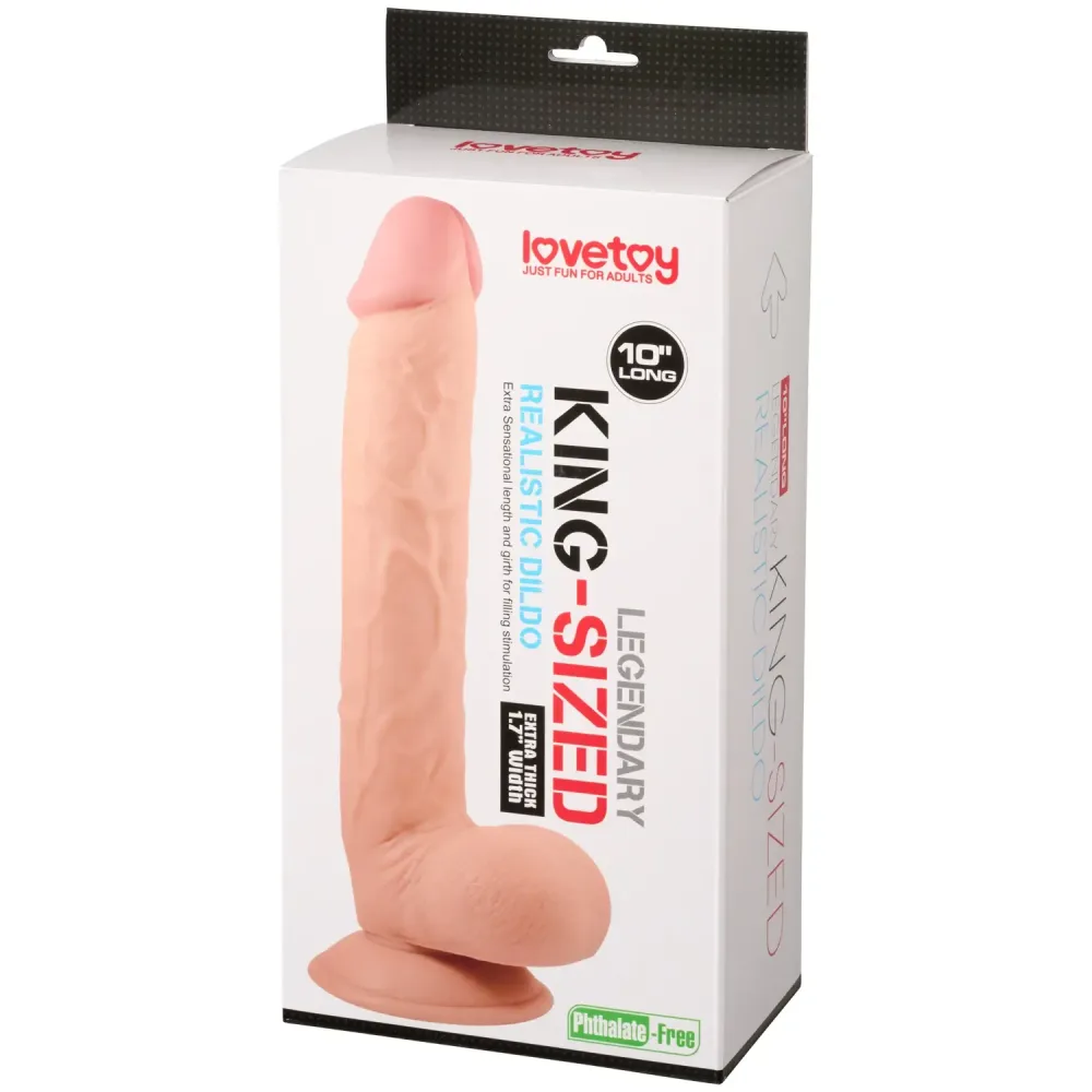 DV54C Large Realistic Soft Skin Dildo with Base — Innovative Features for Enhanced Play