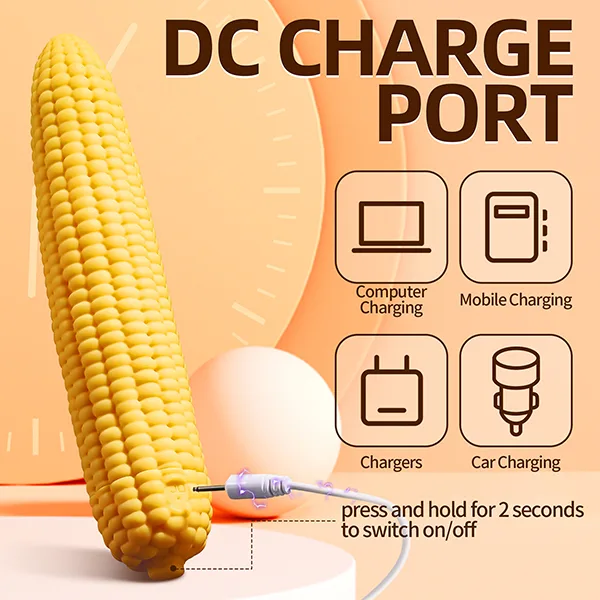 Wistone Maize Corn 10 Mode Vibrating Female Dildo — Versatile for Solo Play & Couples