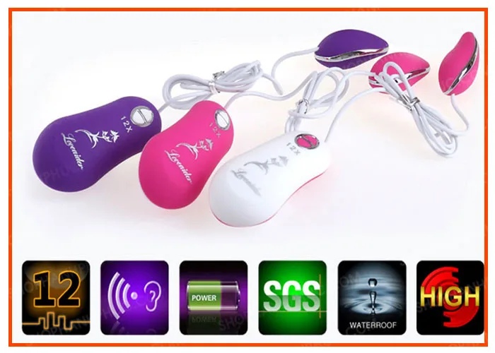 Loveaider Mini Egg Vibrator Discreet Pleasure — Powerful and Adjustable Vibration Modes