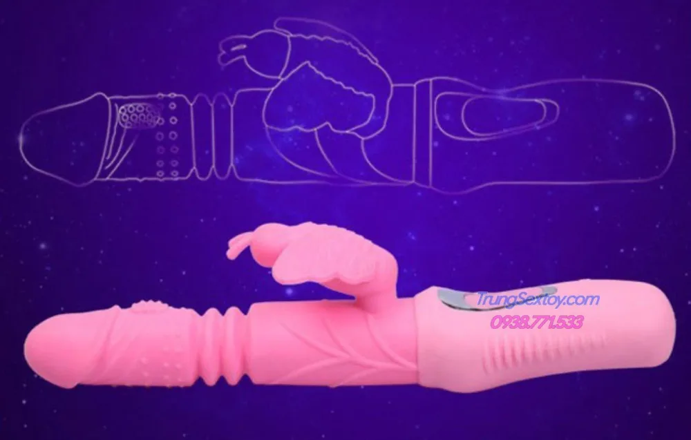 Wanle Vibrating Thrusting Dildo Realistic Female Masturbator — Experience electrifying pleasure that heightens your senses