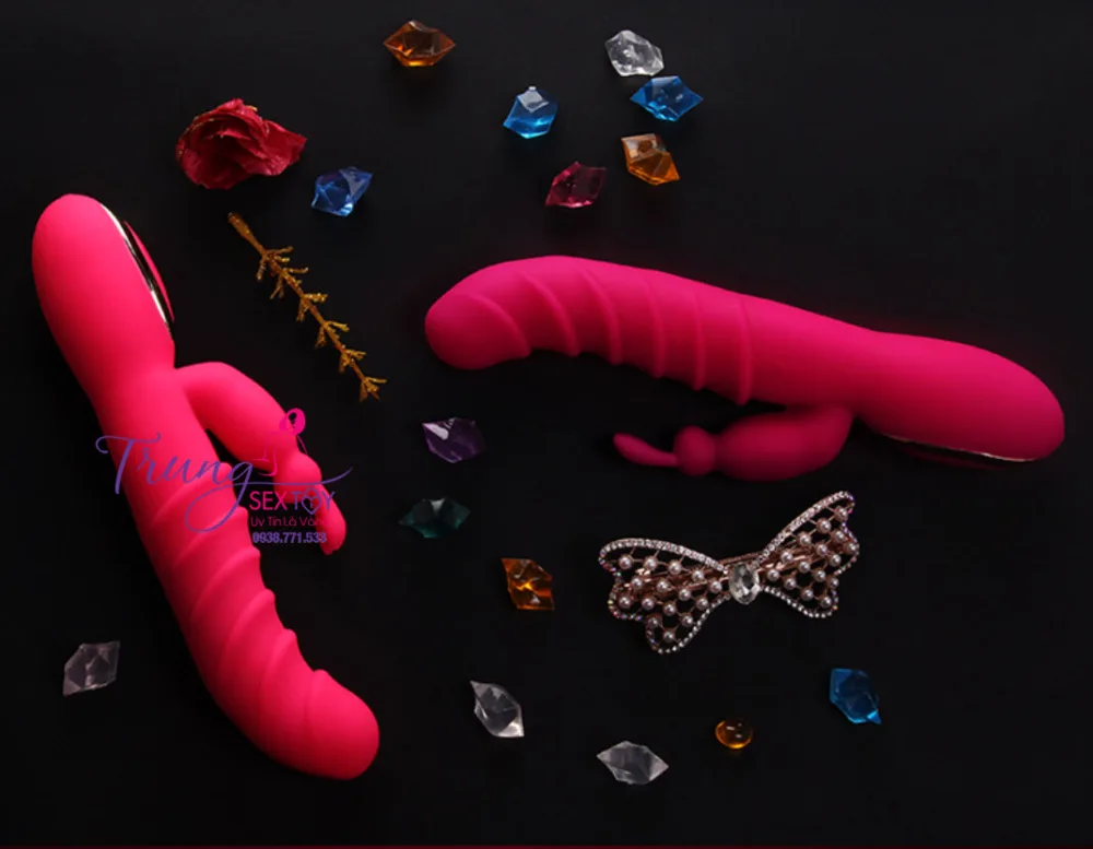 Wanle Silicone 10 Mode Powerful Dual Vibrating Penis — Unique Heating Feature for Added Warmth