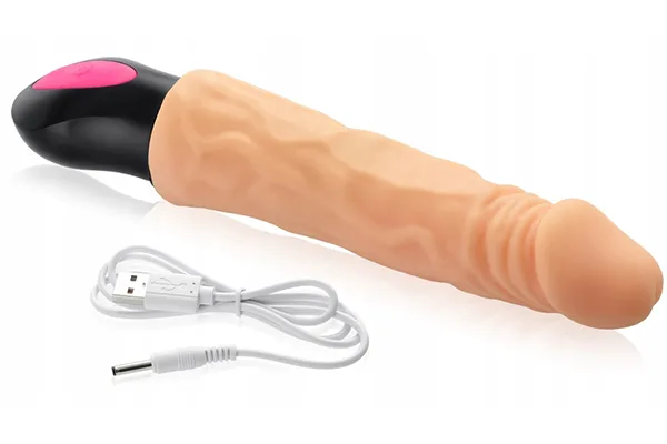 Xinlv XL-911 12 Mode Multi-Directional Vibrating Dildo for — hình 4