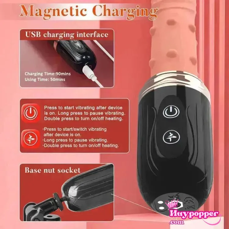 Ninja Rotating Penetration Realistic Vibrating Discreet — hình 4