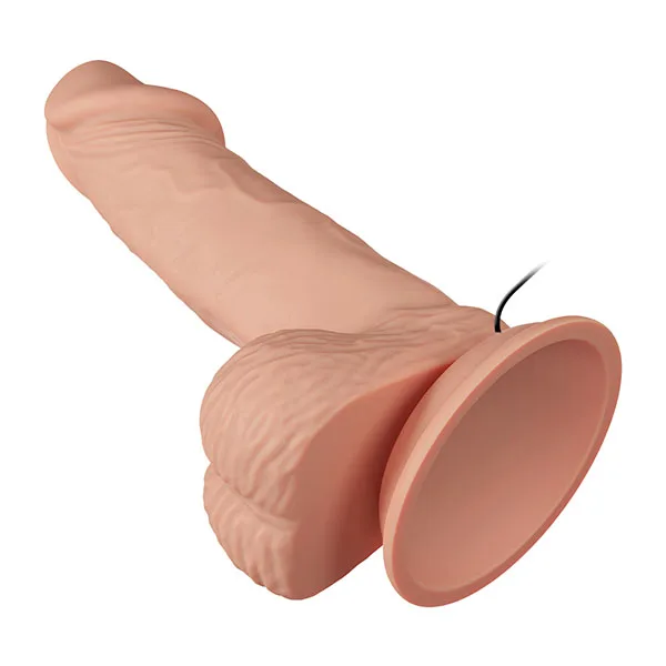 Zebulon 7.6 Inch Soft Silicone Multi-mode Vibrating Dildo — hình 8