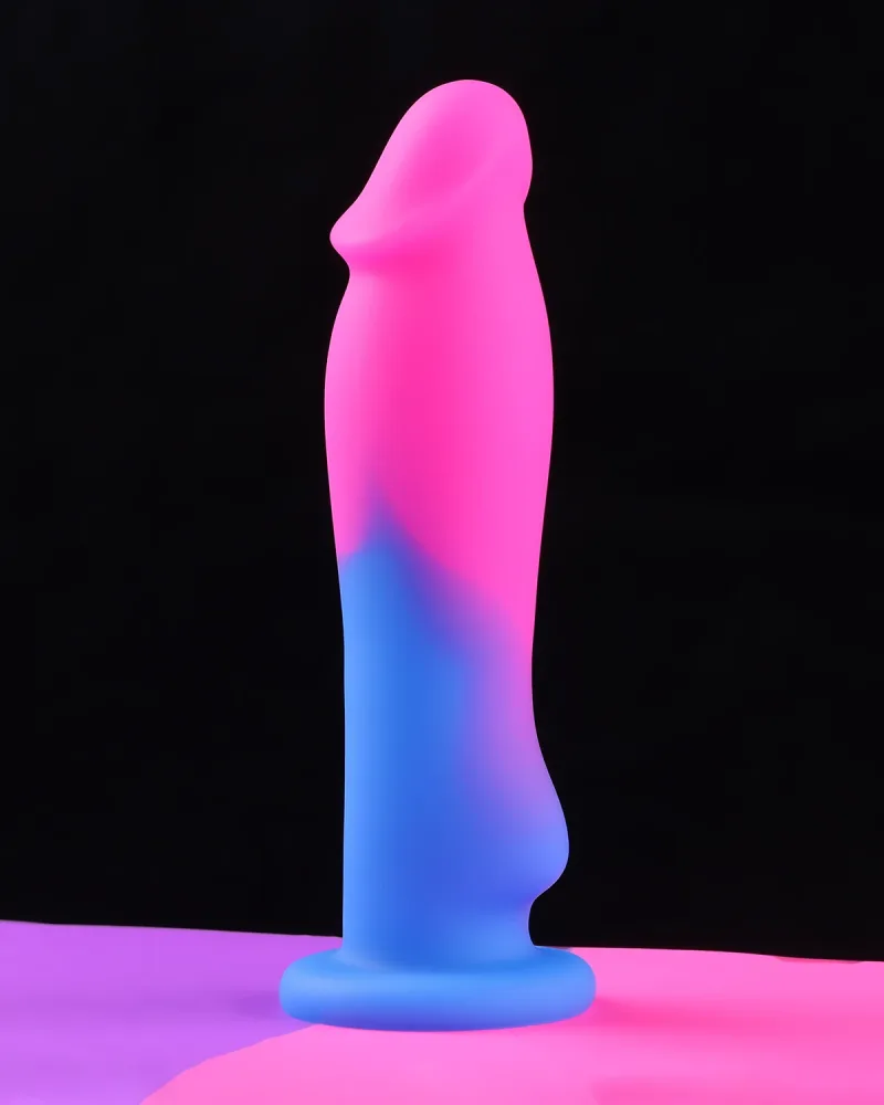 Loving World Knight Dual-Color Elastic Soft Flexible — Realistic Design with Precise Details for Maximum Pleasure