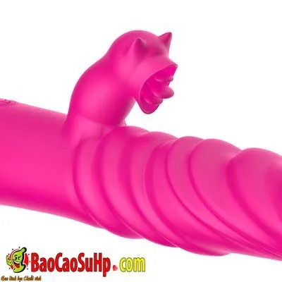 PIKA CATMISS Multi-Functional Silicone Vibrating Dildo — hình 3