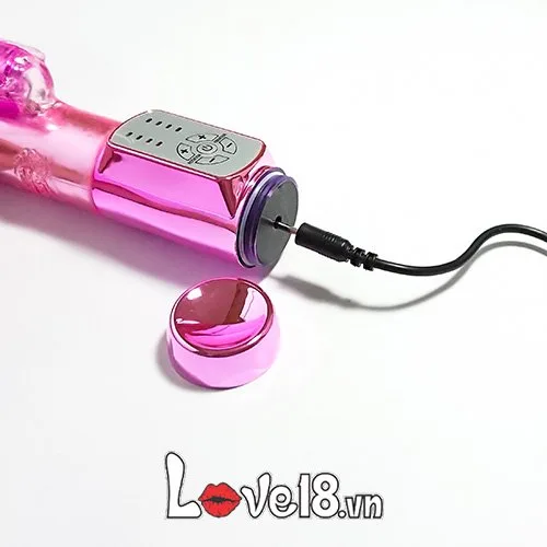 Multi-Mode Rotating Thrusting Vibrator Silicone Premium — Convenient USB Rechargeable Battery & Waterproof Design