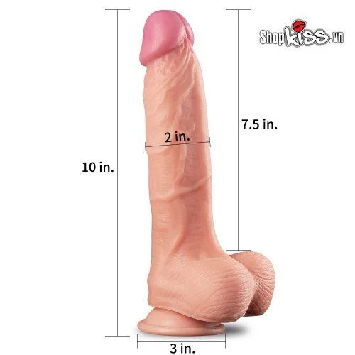 Lovetoy super soft realistic female dildo stimulator — Superior Craftsmanship and Realistic Feel