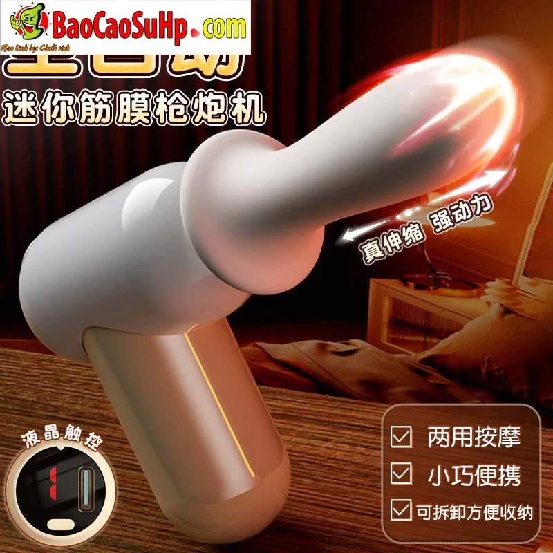 Mini Fascial Handheld Machine Dildo with Accessories — Product Specifications at a Glance