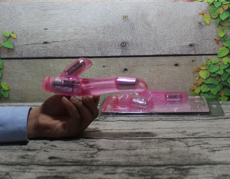 Hook Shaped Dual Motor Clitoral & G Spot Vibrator 18cm — Innovative Dual Motor Vibration Technology
