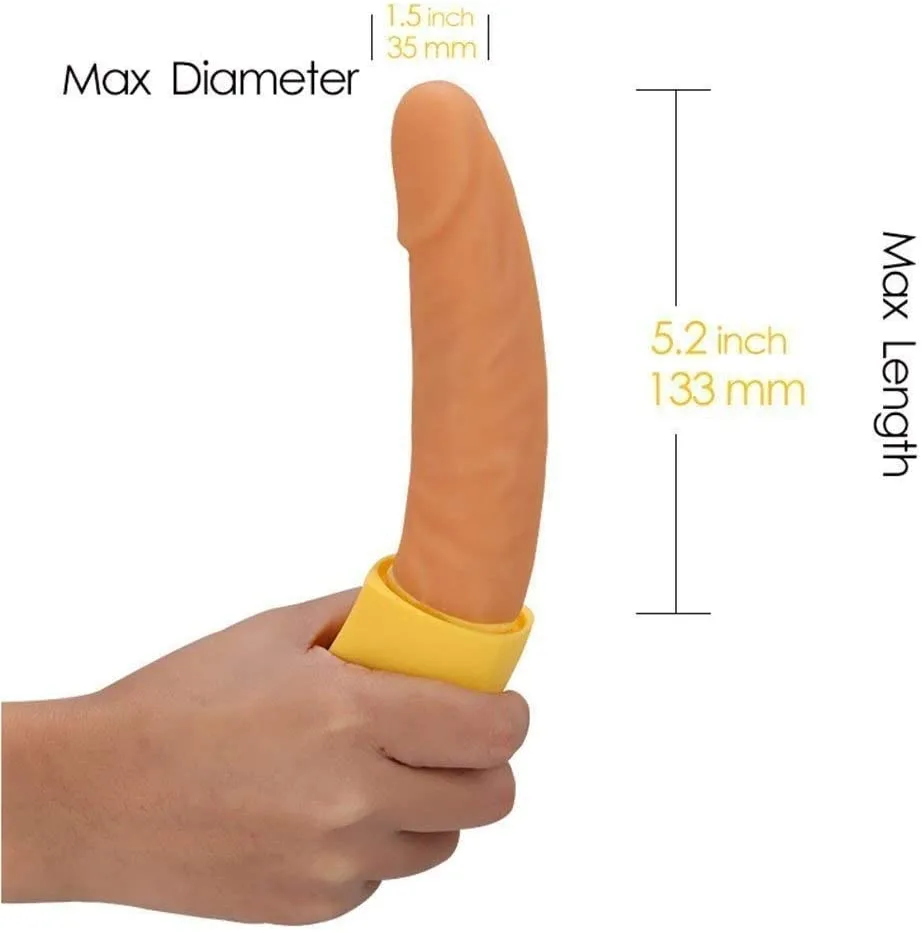 Soft Silicone Banana Dildo Vibrator for Women with Cute — Buy now and treat yourself to happiness you deserve!