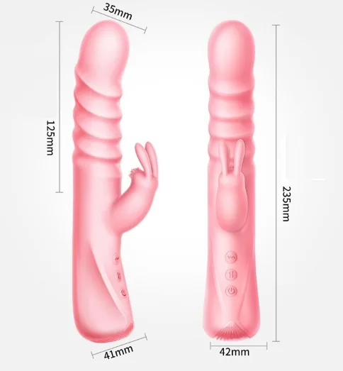 Erocome Rabbit Massager Heated Dual Stimulation Vibrator — Exceptional Features & Design