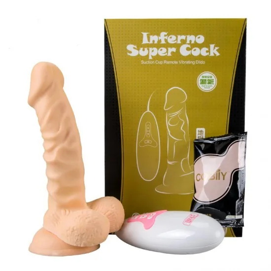 Inferno Silicone Super Vibrating G-Spot Clitoral Stimulator — hình 5