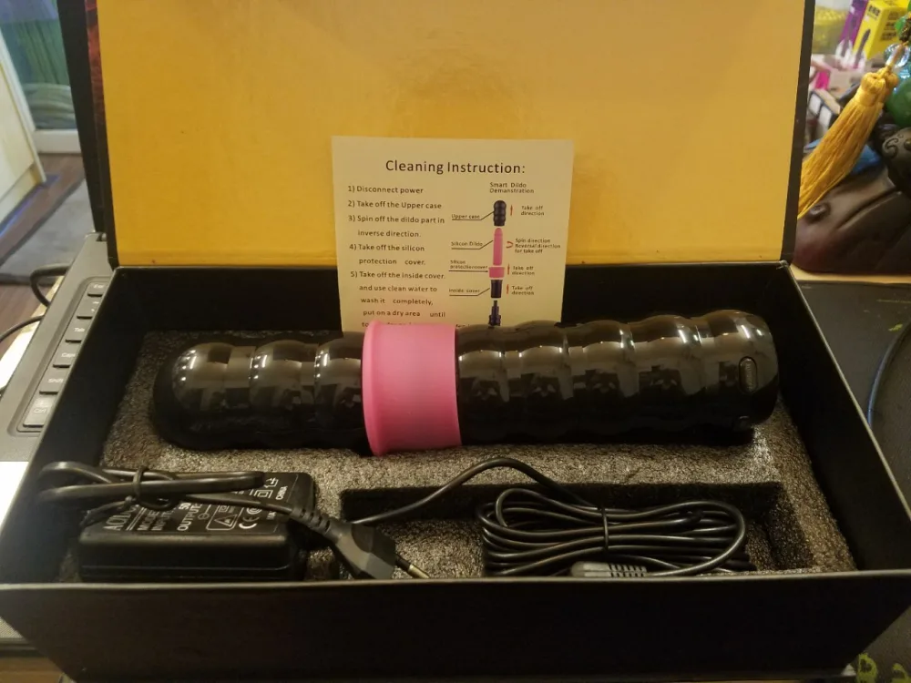 Lady Lover Auto Thrusting Realistic Silicone Vibrator — hình 4