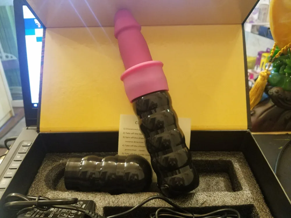 Lady Lover Auto Thrusting Realistic Silicone Vibrator — hình 2