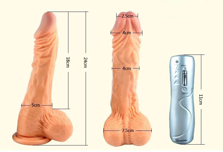 Loveaider 360 Rotating Realistic Silicone Dildo for Women — hình 4