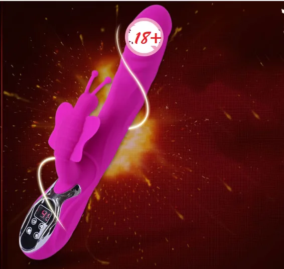 Super Vibrating Heating Rabbit with Butterfly Shape for — Unique Design for Maximum Pleasure