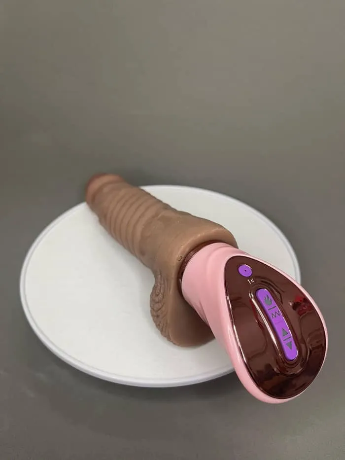 Joker TSN Heated Vibrating Japanese Silicone Realistic Dildo — Advanced Vibration & Thrusting Technology