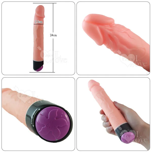 Soft Silicone Vibrating Realistic Dildo Female & Couples Toy
