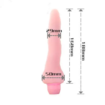 Soft Small Silicone Realistic Dildo Flexible Bendable — Easy to Use & Maintain for Long-term Enjoyment