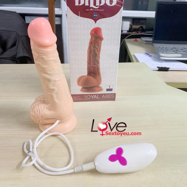 Royal Ares 7.5 inch Rotating Vibrator Male Dildo — Premium Features of Royal Ares Vibrating Dildo