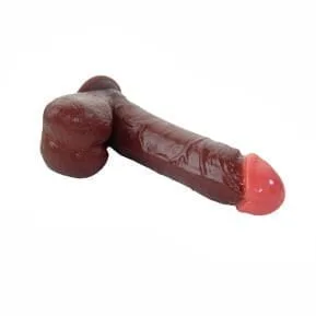 DV04A Premium Wall Suction Silicone Dildo African Style — Realistic Design with Powerful Functionality