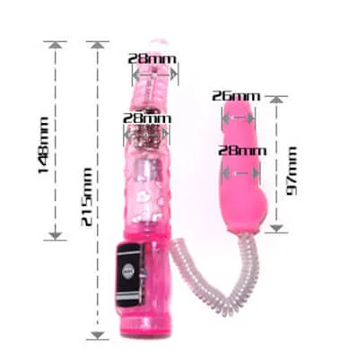 Remote-Controlled Rotating Female Vibrator for Intense — Elevate Your Intimate Moments