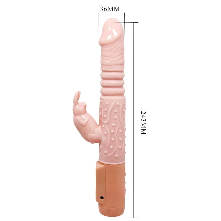 DV13C Heated Rotating Thrusting Male Masturbator 48 C — Realistic Design for Authentic Sensations
