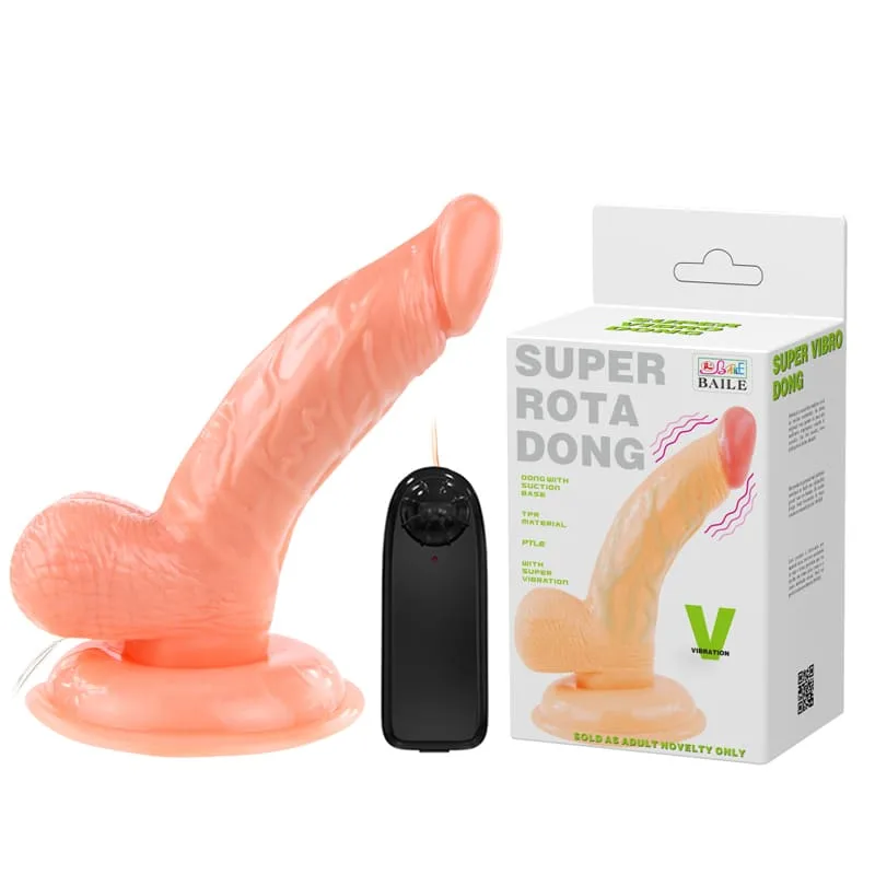 Mini Silicone Suction Vibrating Dildo Soft and Realistic — Ideal for Every Pleasure Seeker