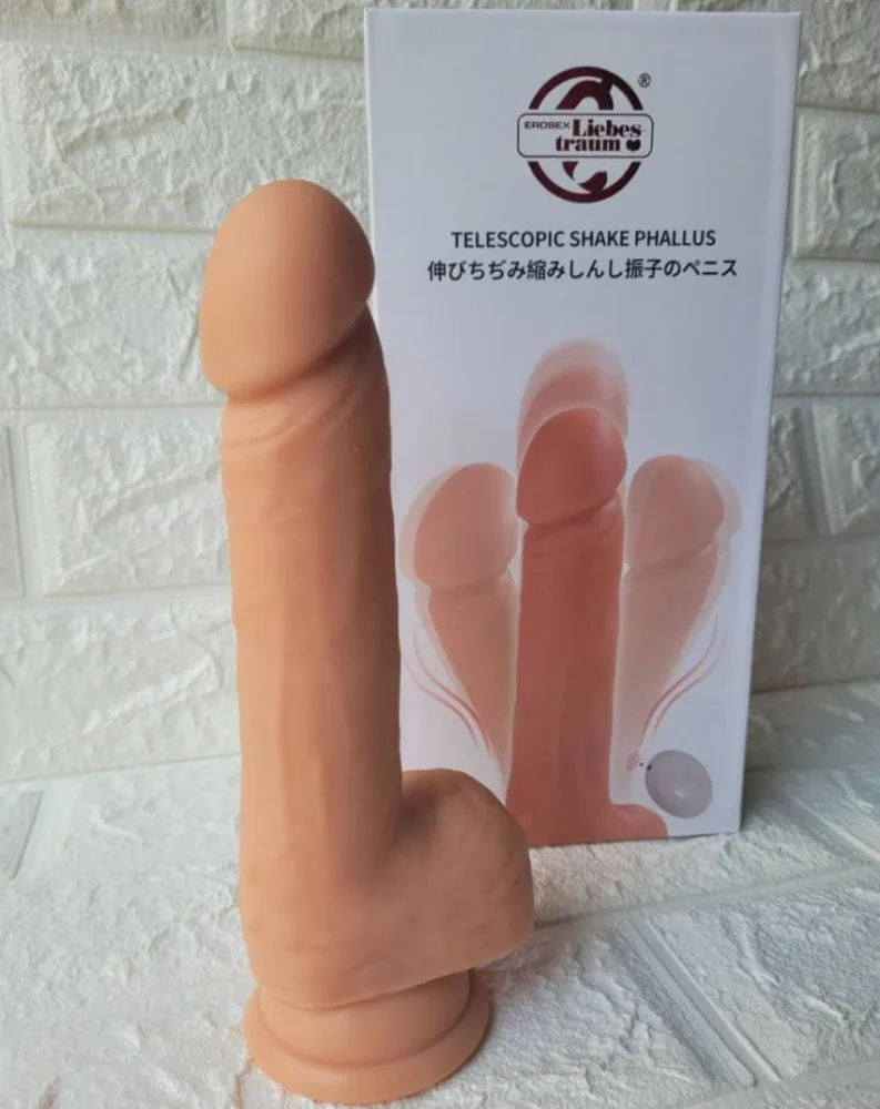 DV30C Wireless Remote Vibrating Thrust Realistic Toy — Life-like Design and Intense Sensations