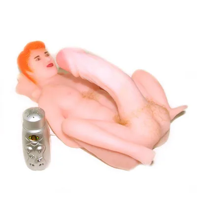 Female Sex Doll with Large Vibrating Dildo DV35 Model — The giant dildo is designed to be ultra-soft and flexible