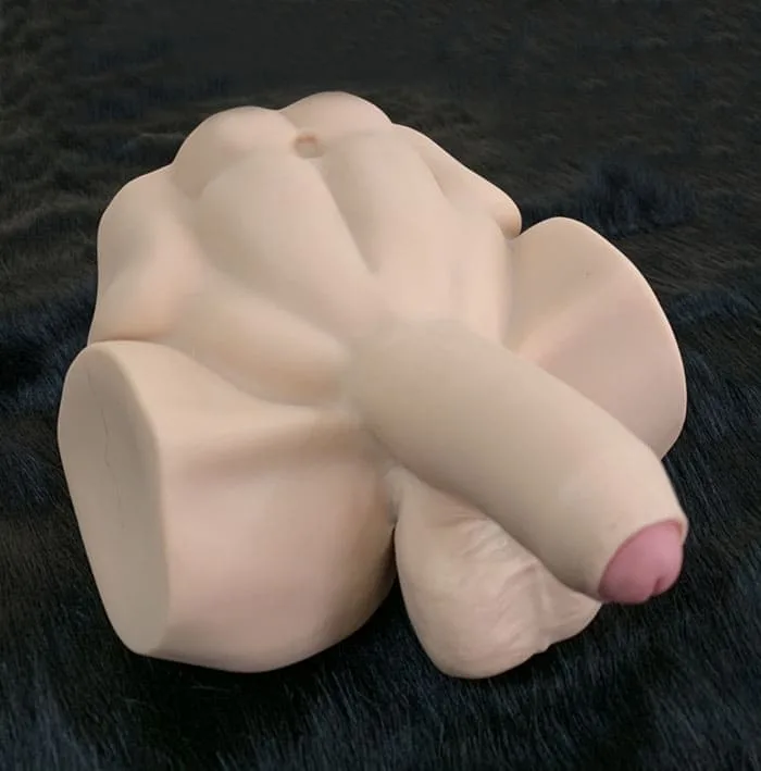Dildo With Anal Plug for Female & Gay Stress Relief — This expertly crafted, lifelike adult toy combines a