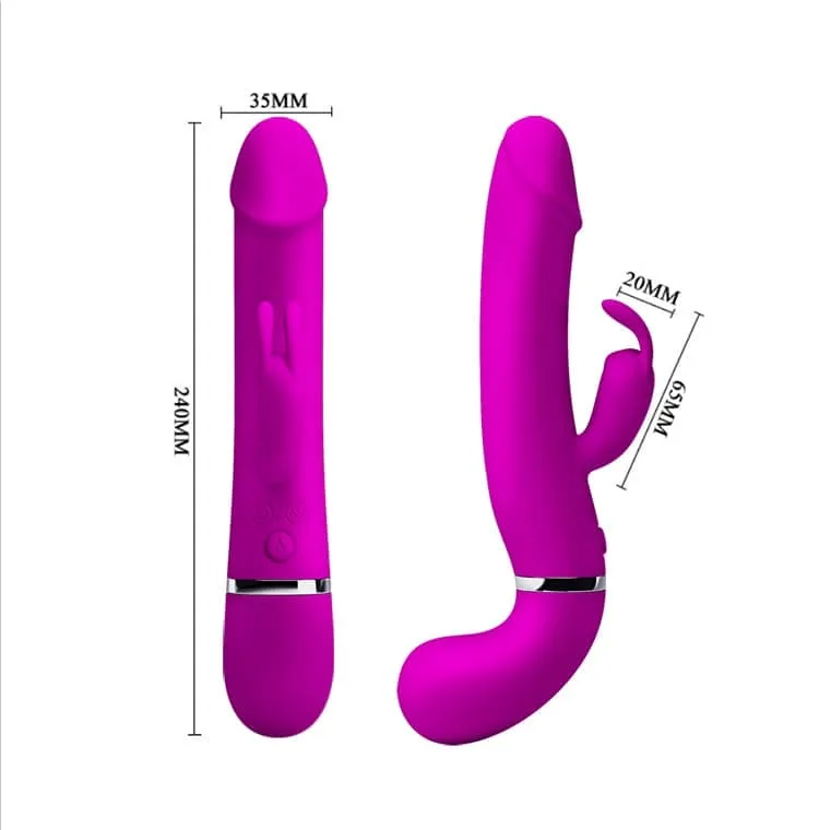 DV39E Silicon Vibrating Realistic Female Pussy Toy — hình 3