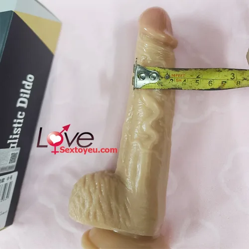 Realistic Bendable Silicone Dildo G Spot Clitoral Stimulator — The flexible shaft bends effortlessly to reach all the