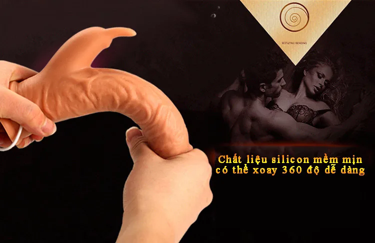 Cyberskin Ribbed Vibrating Dildo 18.5cm Silky Soft Sensation — hình 7