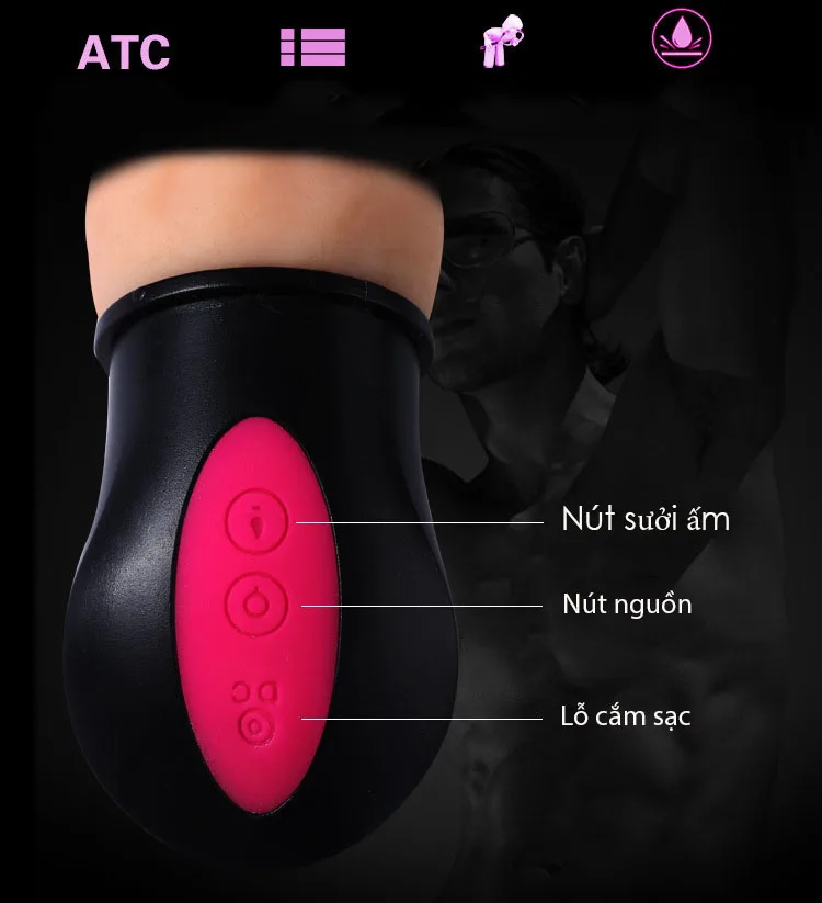 Super Soft Warming Silicone Vibrator 12 Modes G-Spot — hình 10