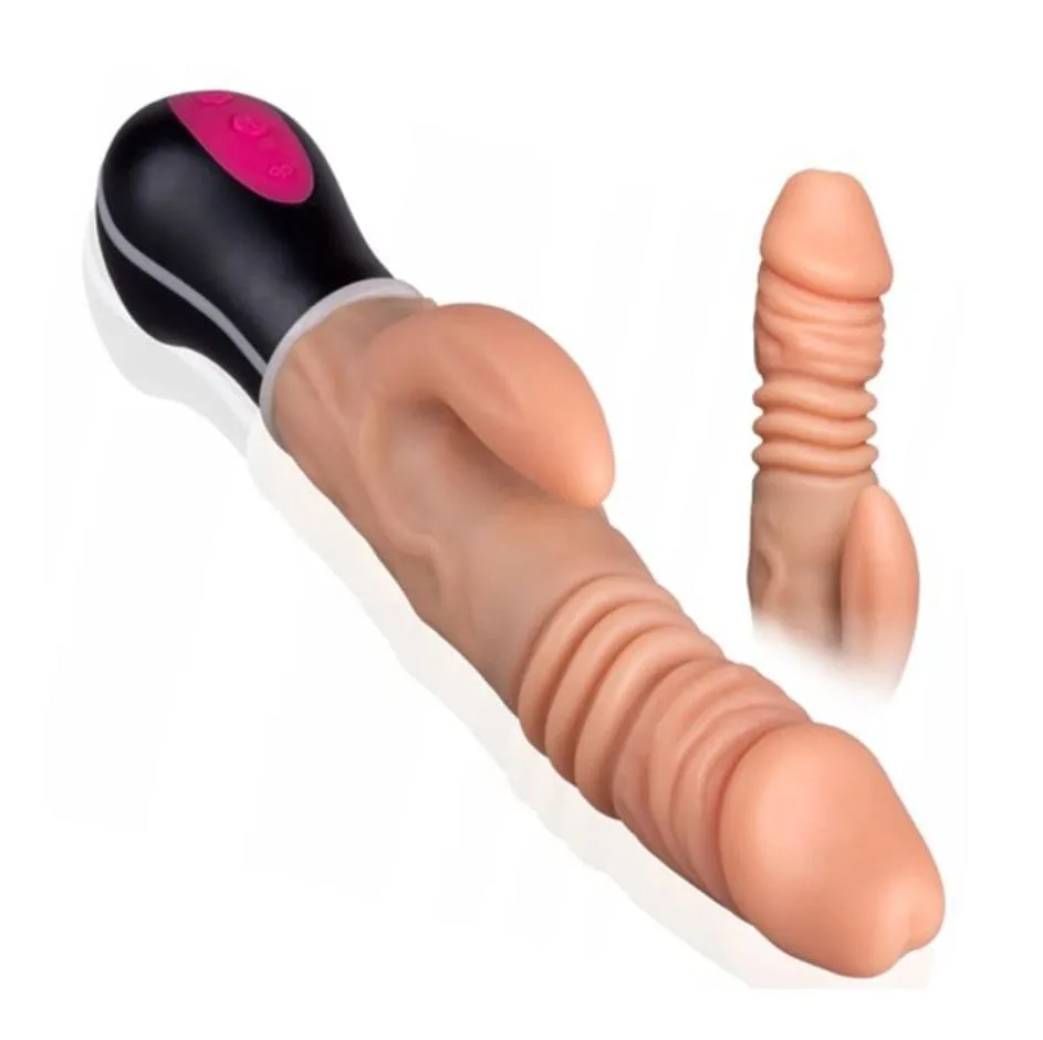 DV44H Multi-Function Heated Vibrating Thrusting Dildo — Premium Quality and Dimensions
