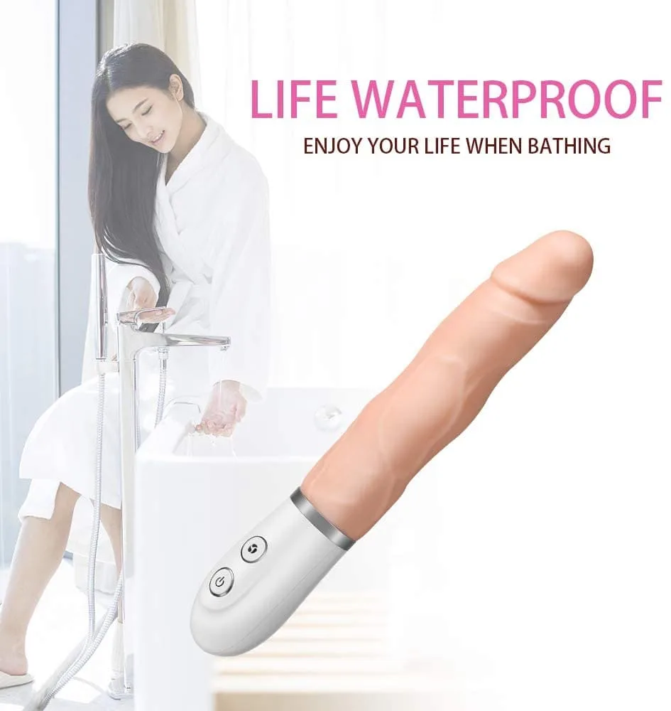 DV44K Designer Silicone Dildo with Unique Curved Vibrations — Specifications Overview